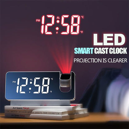 (🎁Early Christmas Sale🎁)Mirror projection alarm clock