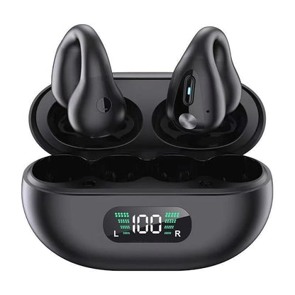 Wireless Ear Clip Bone Conduction Headphones